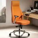 Bild 2 von Bürostuhl Schreibtischstuhl Kunstleder Caramel Drehstuhl Ergonomisch