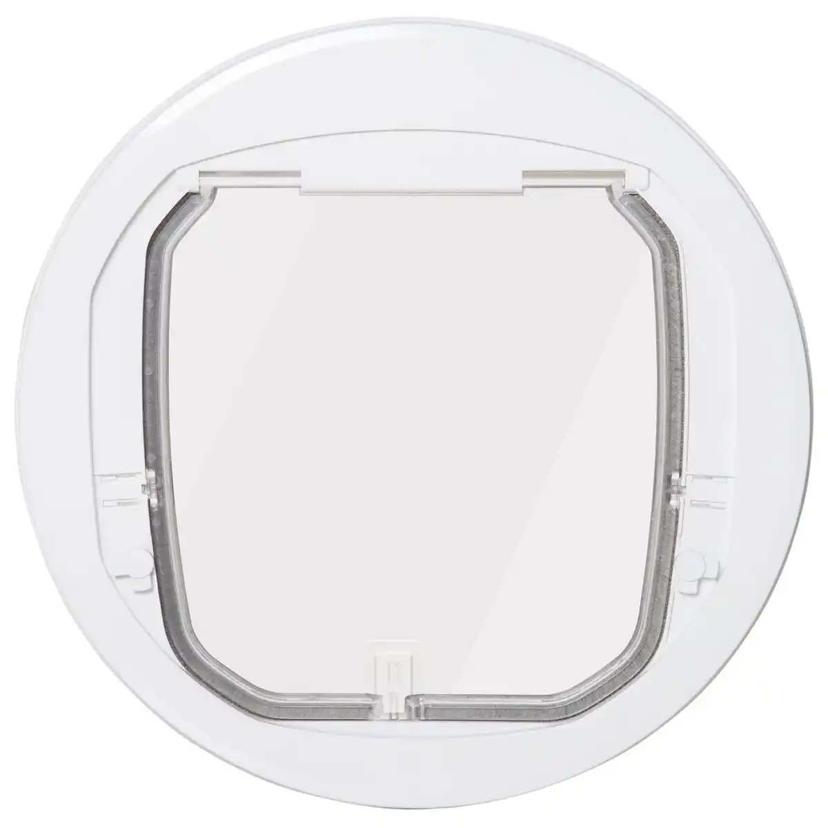 Bild 2 von Katzenklappe Hundeklappe 4 Wege Magnet-Verschluss Haustierklappe Ø44 cm