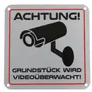 Bild 1 von Warnschild aus Aluminium