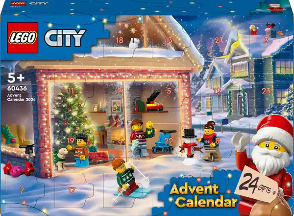 Bild 1 von LEGO CITY 60436 Adventskalender 2024