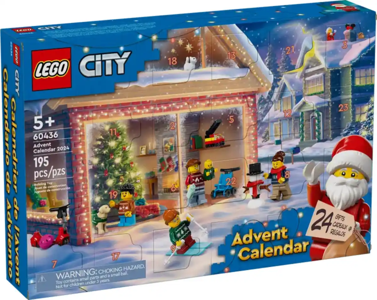 Bild 2 von LEGO CITY 60436 Adventskalender 2024