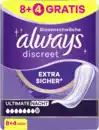 Bild 1 von Always Discreet Inkontinenz Ultimate Nacht 8+4