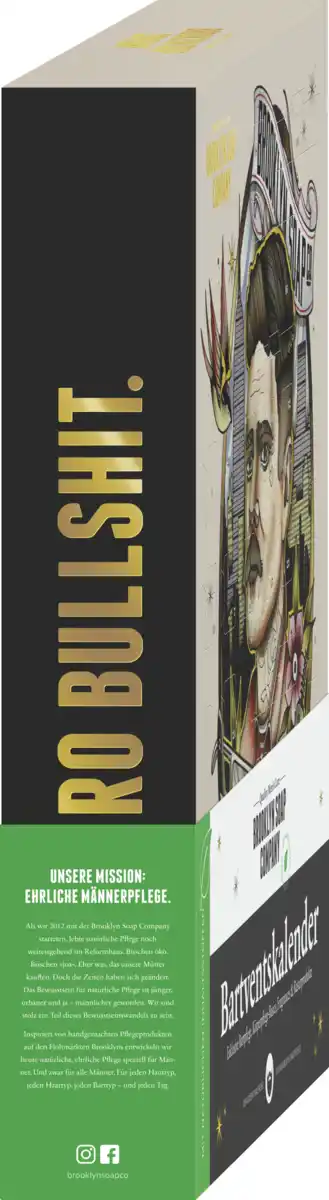 Bild 2 von Brooklyn Soap Company Bartventskalender 2024, 174 ml