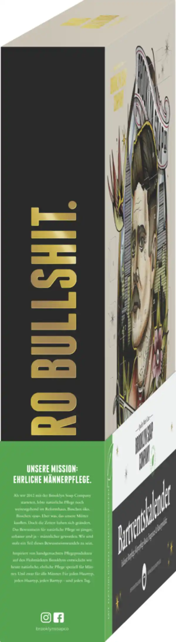 Bild 2 von Brooklyn Soap Company Bartventskalender 2024, 174 ml