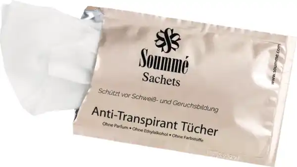Bild 2 von Soummé Antitranspirant Protection Tücher Woman, 119 ml
