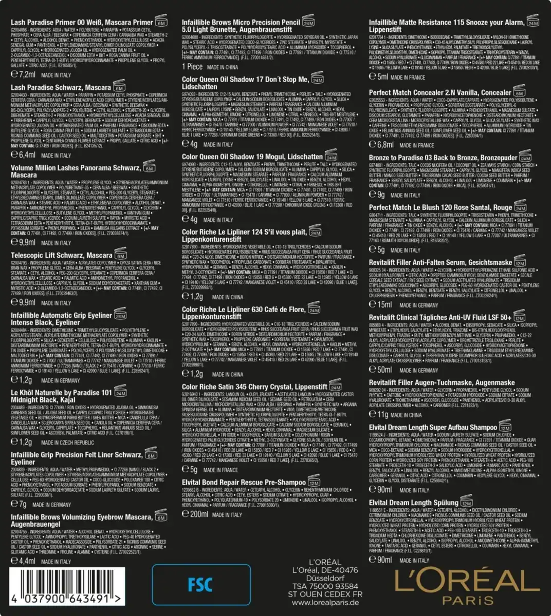 Bild 4 von L’Oréal Paris Adventskalender 2024