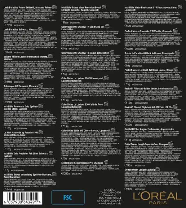 Bild 4 von L’Oréal Paris Adventskalender 2024