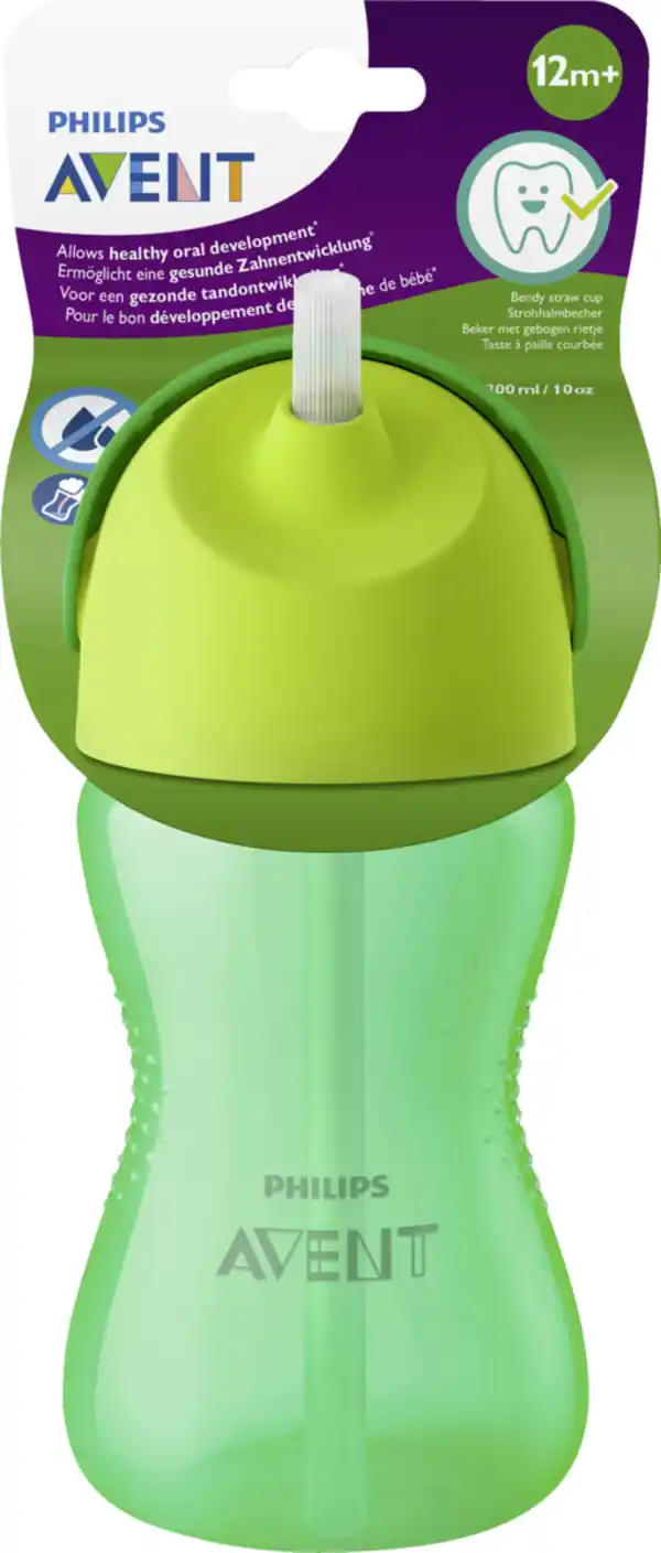 Bild 1 von PHILIPS AVENT Strohhalmbecher 300 ml grün