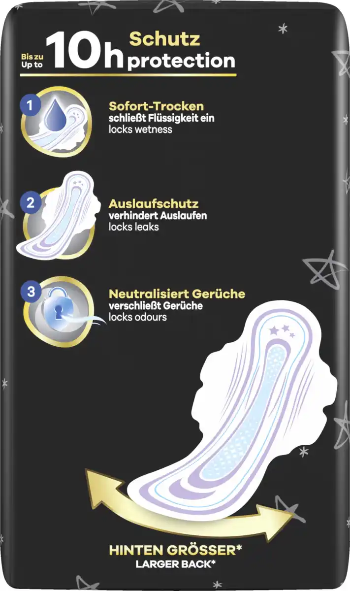 Bild 3 von Always Ultra Secure Night Binden mit Flügeln Big Pack + 2 Gratis