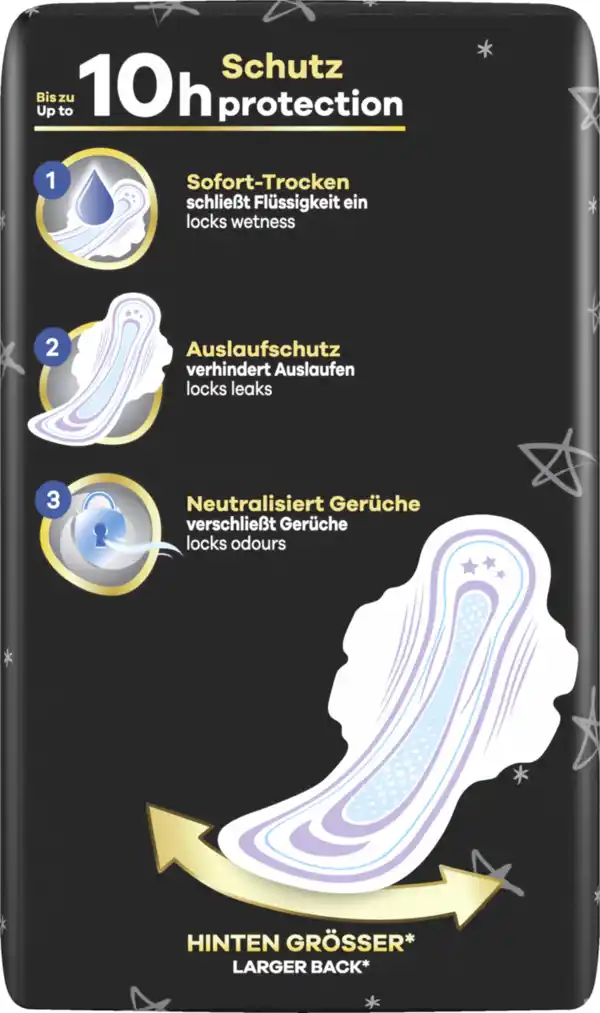 Bild 3 von Always Ultra Secure Night Binden mit Flügeln Big Pack + 2 Gratis