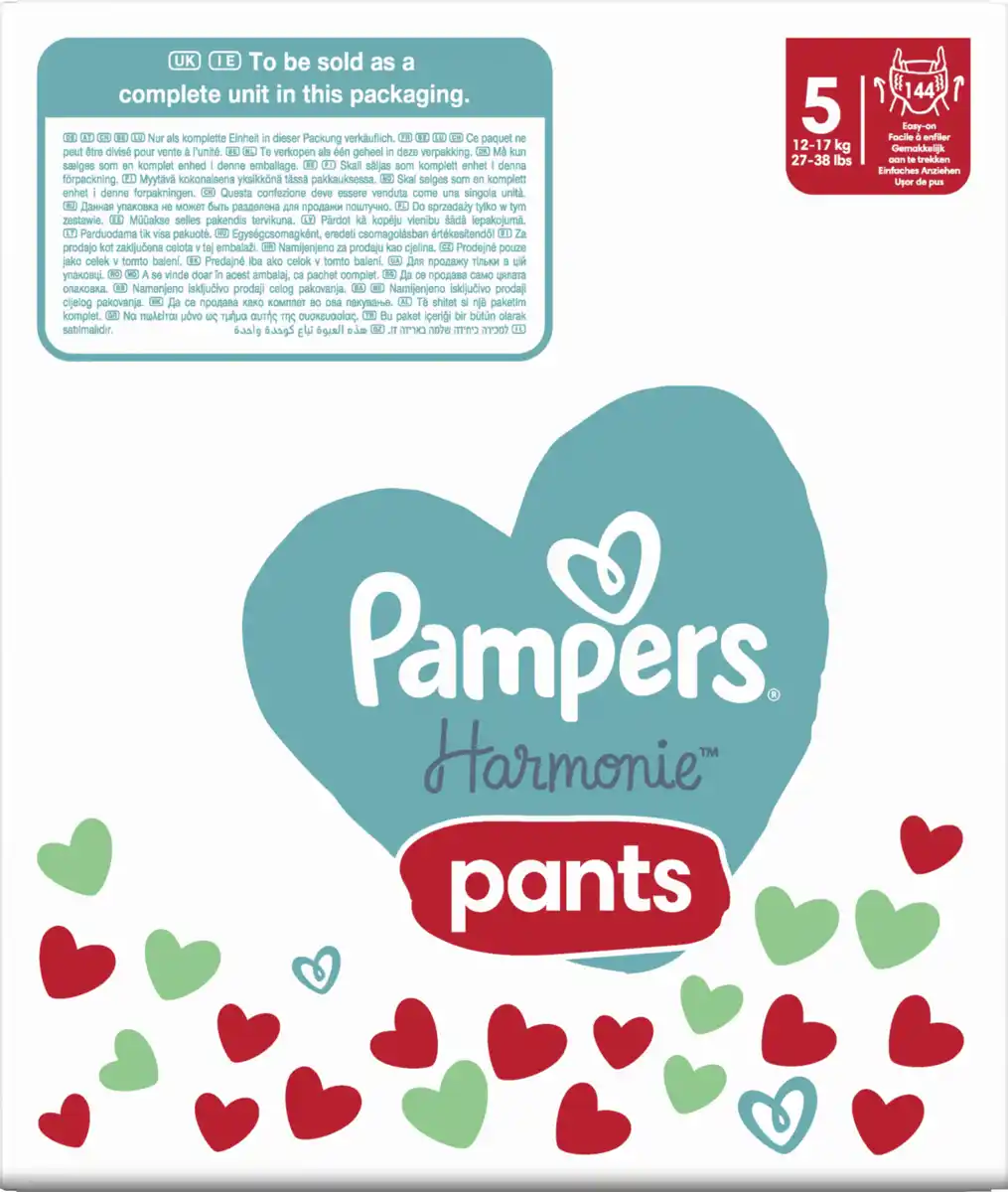 Bild 3 von Pampers Harmonie Pants Gr.5 (12-17kg) Monatsbox
