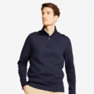 Golf Sweatshirt Herren - MW500 marineblau