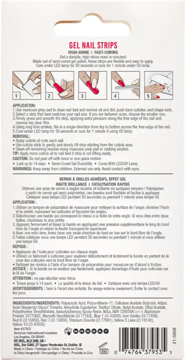 Bild 2 von ARDELL Nail Addict Gel Nail Strips Heartfelt