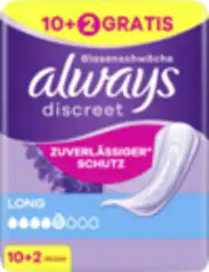 Always Discreet Inkontinenz Long 10+2