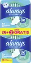 Bild 1 von Always Ultra Day Binden Normal mit Flügeln Big Pack + 2 Gratis