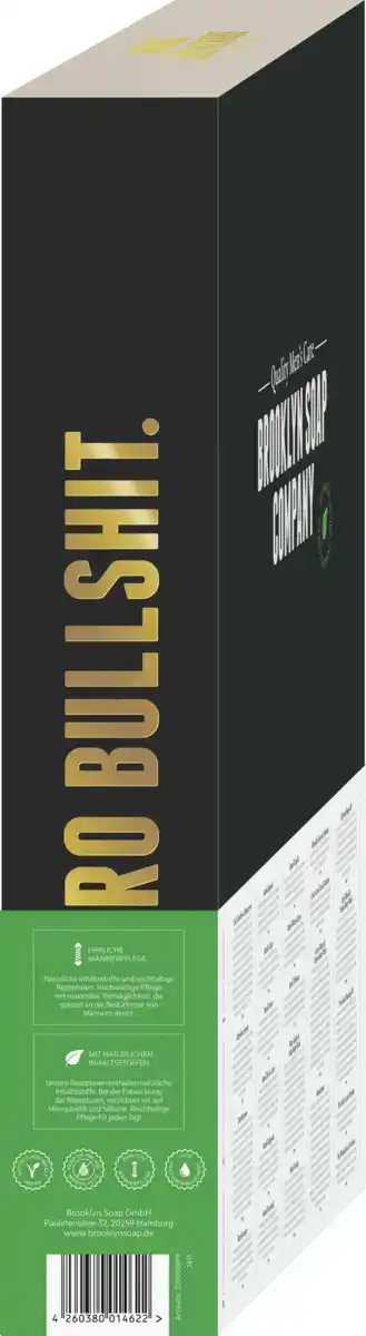 Bild 1 von Brooklyn Soap Company Bartventskalender 2024, 174 ml