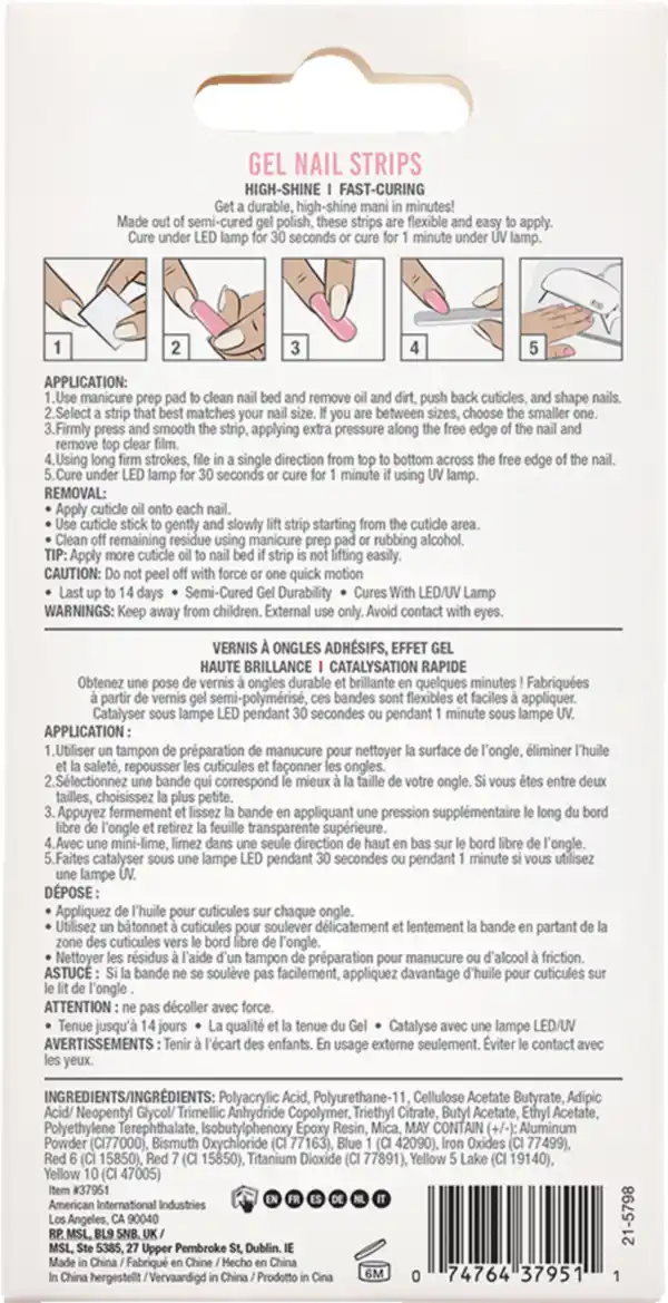 Bild 2 von ARDELL Nail Addict Gel Nail Strips Cupids Bow