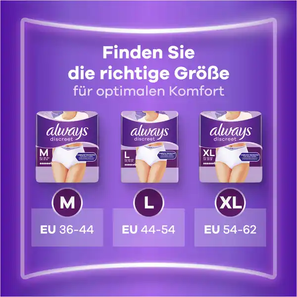 Bild 4 von Always Discreet Inkontinenz Pants Plus M 10+1