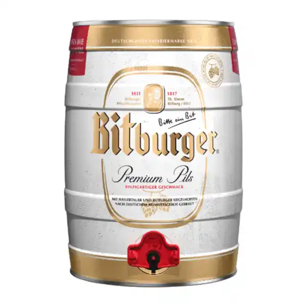 Bild 1 von BITBURGER Premium-Pils 5L