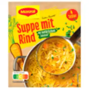 Maggi Guten Appetit Suppe mit Rindfleisch