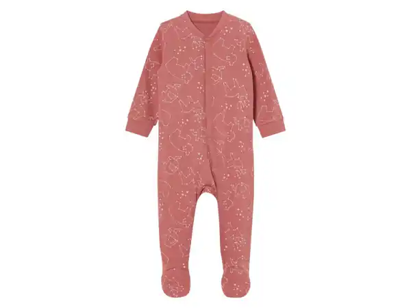 Bild 4 von lupilu® Baby Schlafoverall, mit Füßchen