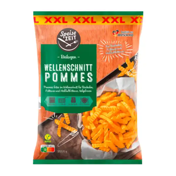 Bild 1 von SPEISEZEIT Wellenschnitt-Pommes XXL 2,5kg