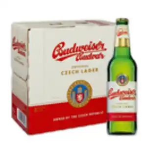 Budweiser Budvar Original Czech Lager Bier