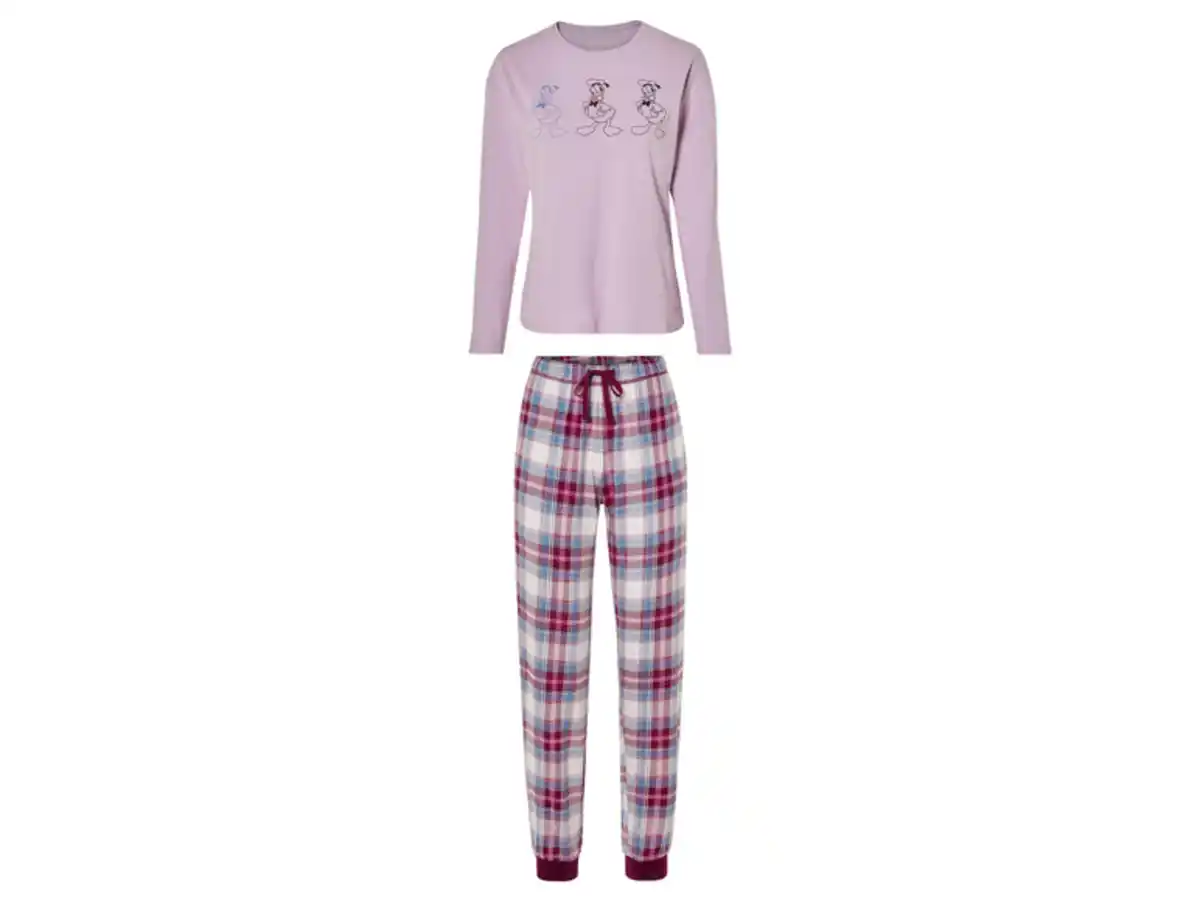 Bild 2 von Damen Pyjama, in Single-Jersey-Qualität