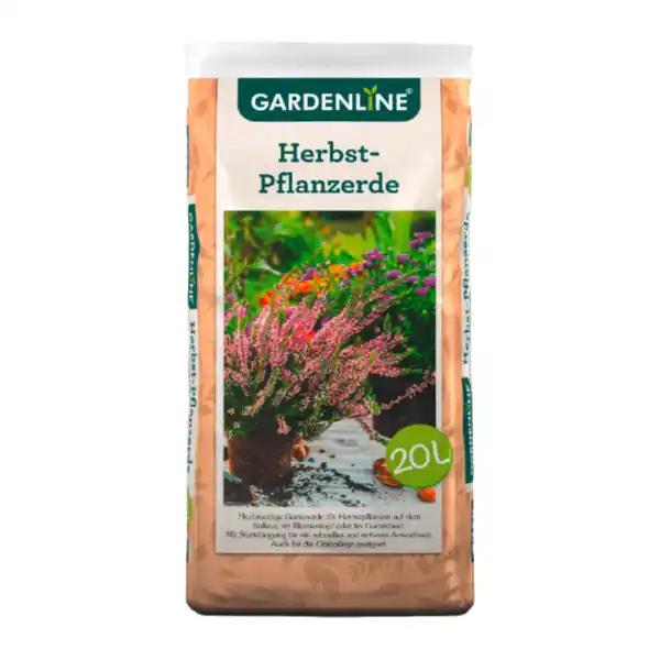 Bild 1 von GARDENLINE Herbstpflanzerde 20L