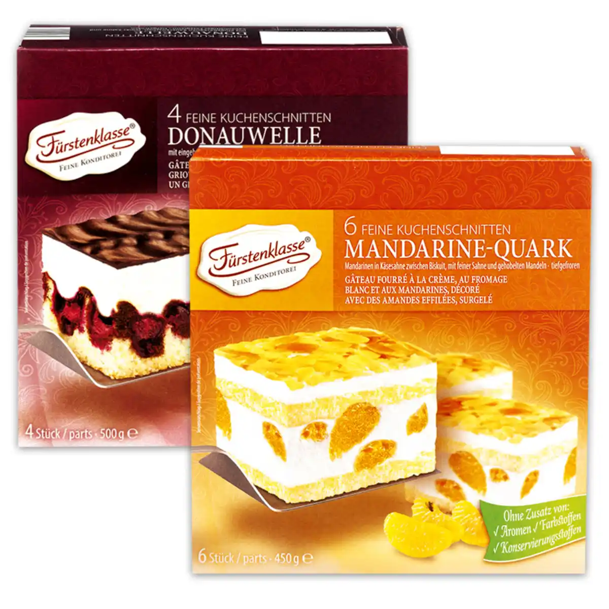 Bild 1 von Fürstenklasse Sahne-/ Quark Schnitten