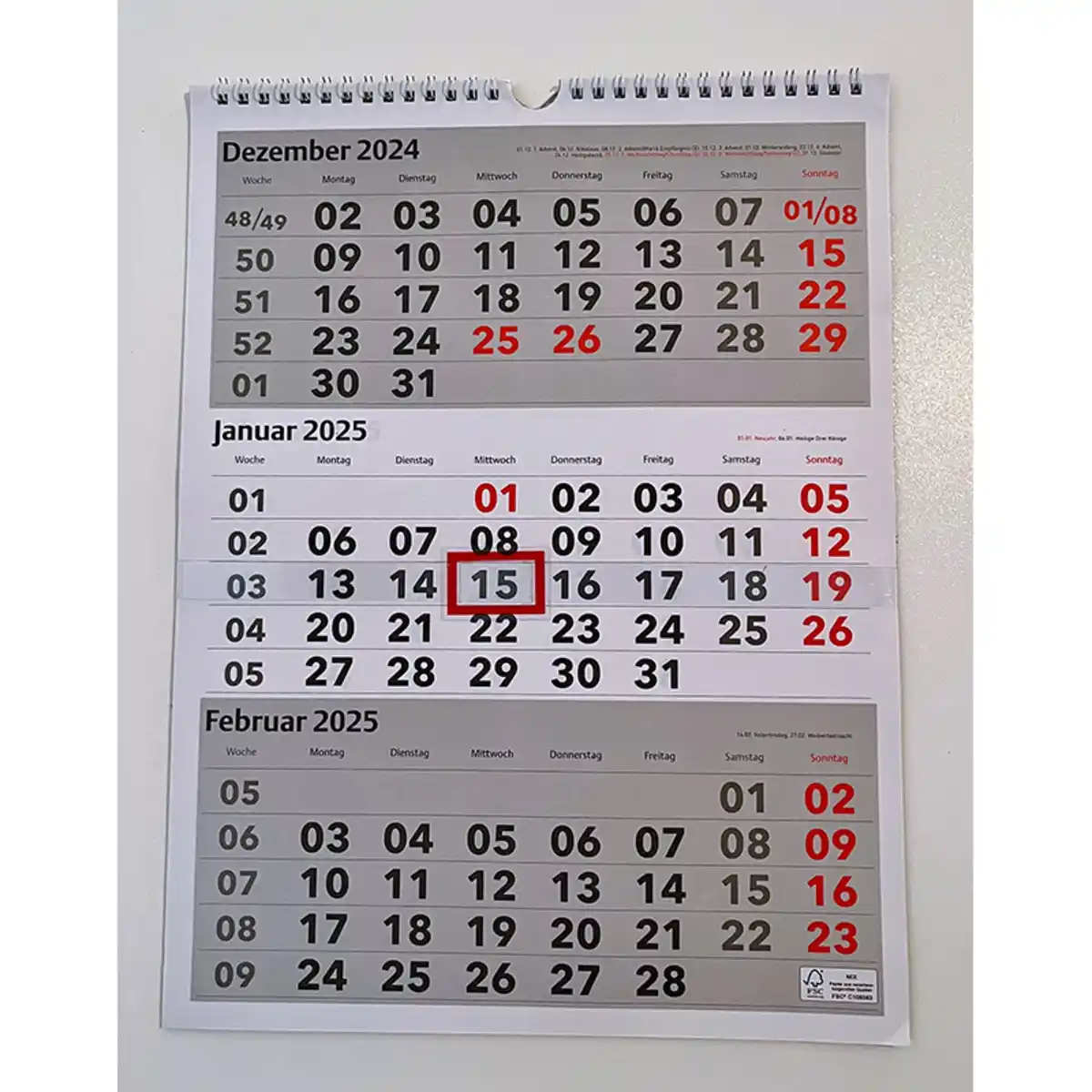 Bild 4 von Bürokalender 2025