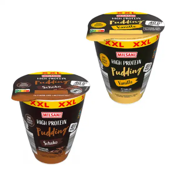 Bild 1 von MILSANI High-Protein-Pudding XXL 400g