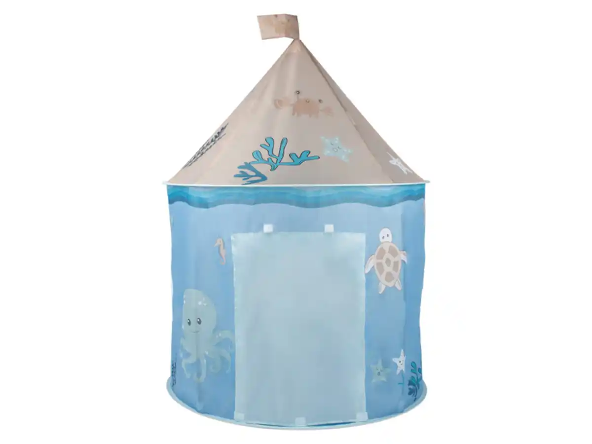 Bild 4 von Playtive Kinder Spielzelt, mit 2 luftdurchlässigen Netzfenstern