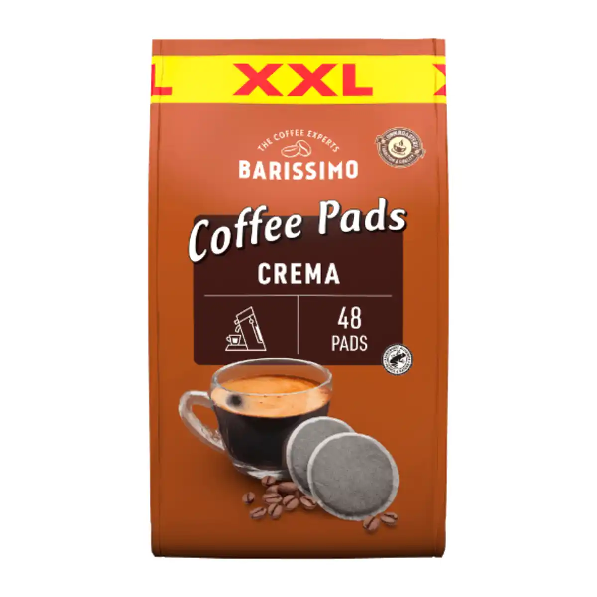 Bild 1 von BARISSIMO Kaffeepads Crema XXL 336g