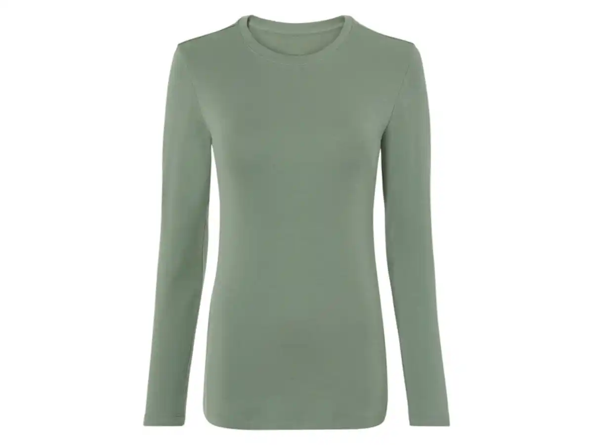 Bild 3 von esmara® Damen Umstands-Langarmshirt, in modischer Ripp-Qualität