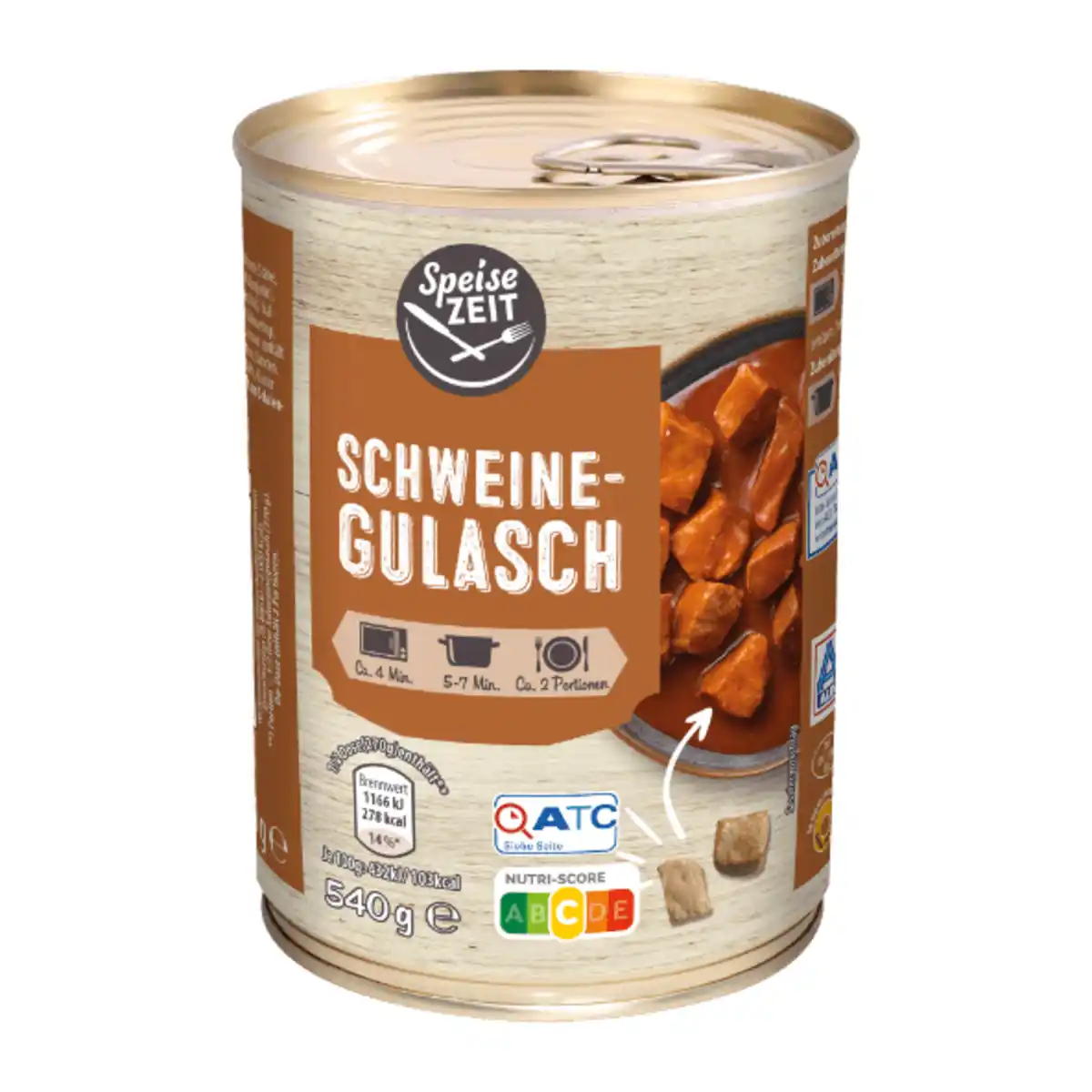 Bild 3 von SPEISEZEIT Gulasch 540g