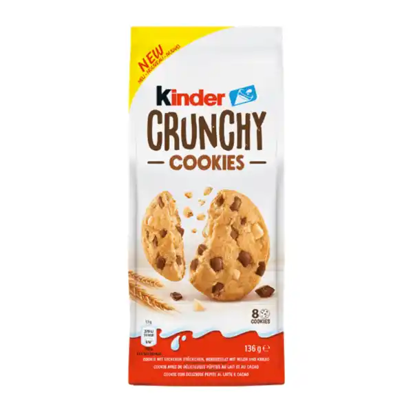 Bild 1 von FERRERO Kinder Crunchy Cookies 136g