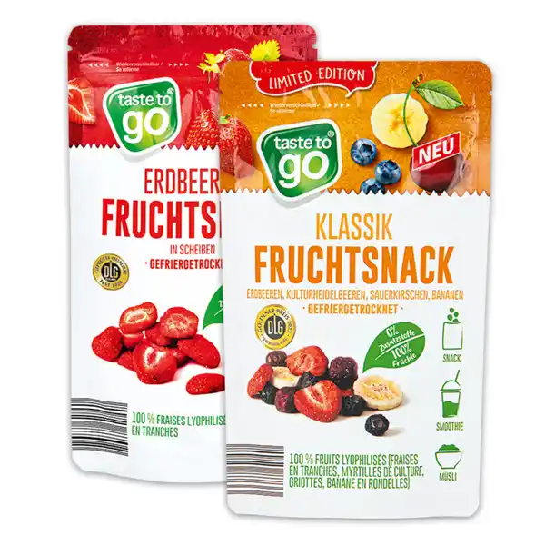 Bild 1 von Taste to go Fruchtsnack