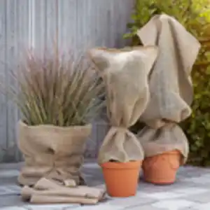 Powertec Garden XL-Jute-Winter-Pflanzenschutz