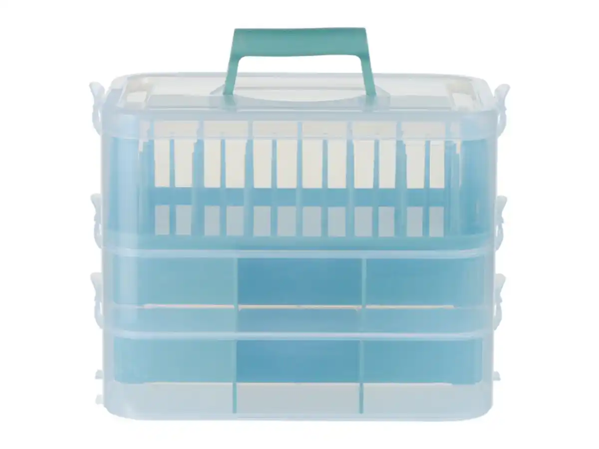 Bild 2 von crelando® Aufbewahrungsbox, mit einklappbarem Tragegriff