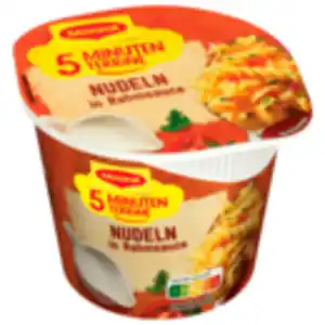 Maggi 5 Minuten Terrine Nudeln in Rahmsauce