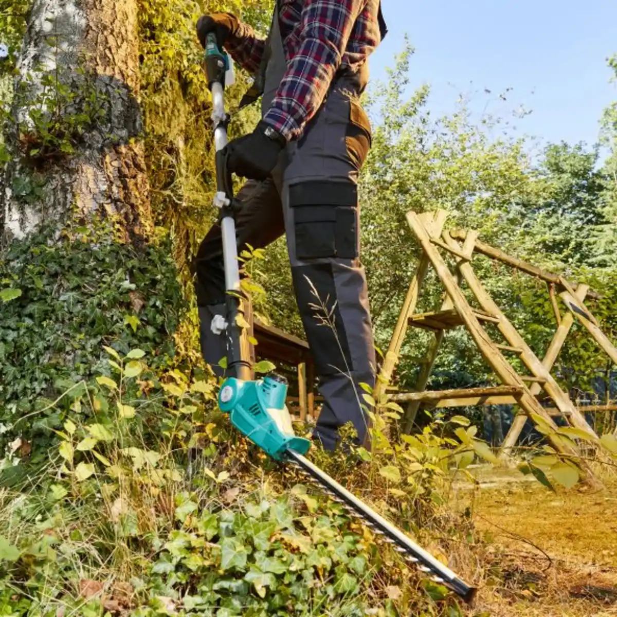 Bild 2 von FERREX 20-V-Akku-Teleskop-Heckenschere