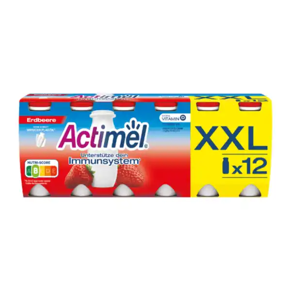 Bild 1 von DANONE Actimel XXL Erdbeere 100g