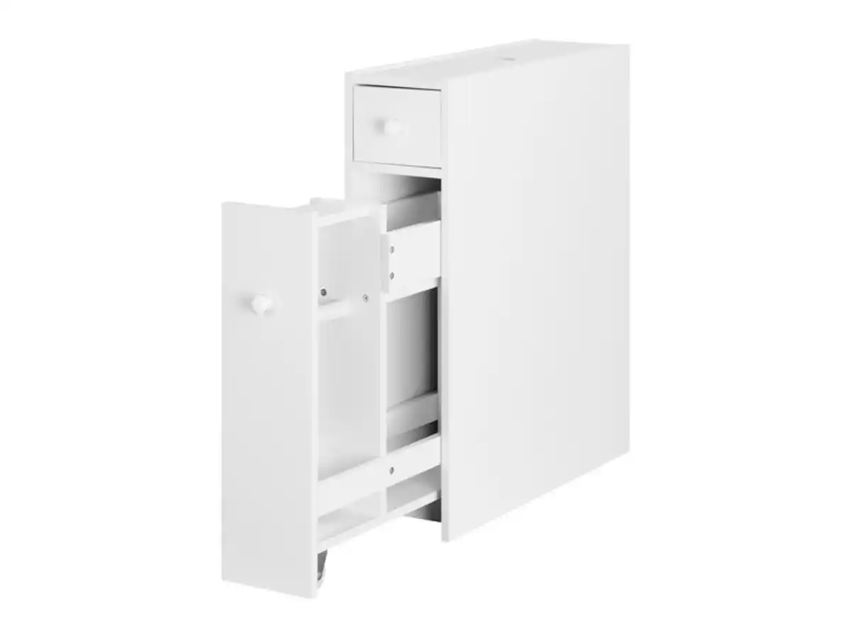 Bild 4 von LIVARNO home Nischenhochschrank, 2 Ebenen inkl. Toilettenpapierhalter