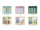 Bild 1 von Playtive Magnetischer Stundenplan und Kalender, inkl. Stift