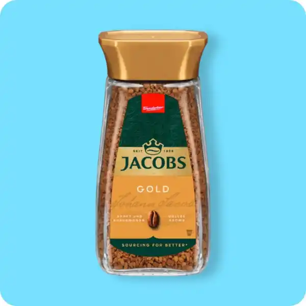 Bild 1 von JACOBS®  Gold, löslicher Kaffee, versch. Sorten