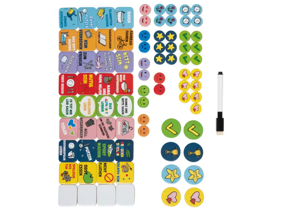 Bild 4 von Playtive Magnetischer Stundenplan und Kalender, inkl. Stift