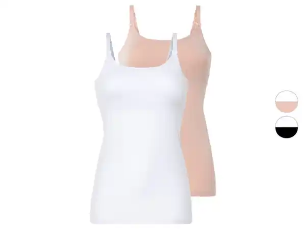 Bild 1 von esmara® Damen Still-Tops, 2 Stück, mit Bio-Baumwolle