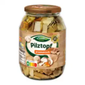 Ernte Krone Pilztopf