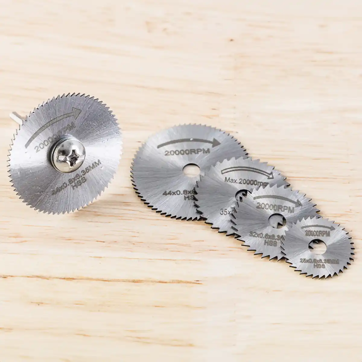 Bild 1 von Kraft Werkzeuge HSS Sägescheiben-Set 11-tlg.